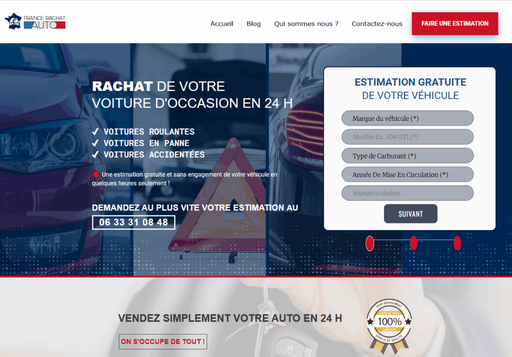 France rachat auto
