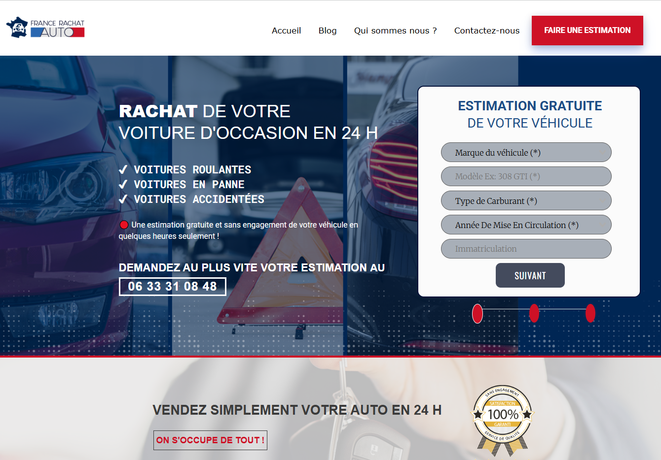 France rachat auto